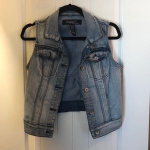 Denim vest